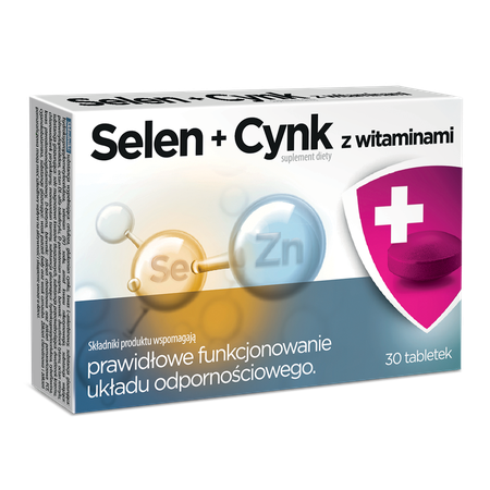 Selen+Cynk, 30 tabletek 