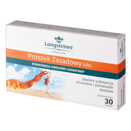 Proszek Zasadowy tabs, 30 tabletek