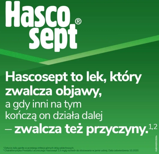 HASCOSEPT 1,5 mg/g aerozol 30 g