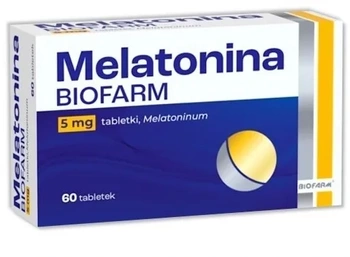 Melatonina Biofarm tabletki 5 mg x 60 sztuk