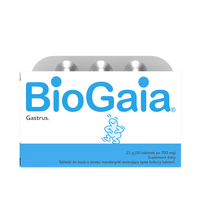 BIOGAIA GASTRUS x 30 tabletek do żucia