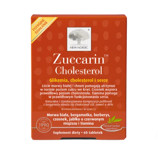 Zuccarin Cholesterol, 60 tabletek