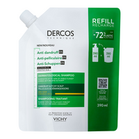 Vichy Dercos DS Szampon Przeciwłupieżowy do Włosów Suchych Refill, 390 ml