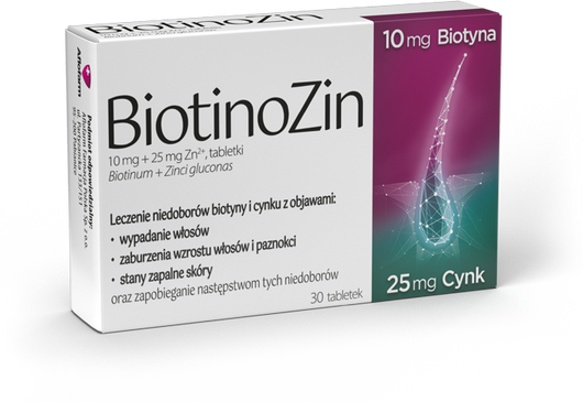 BiotinoZin, 30 tabletek