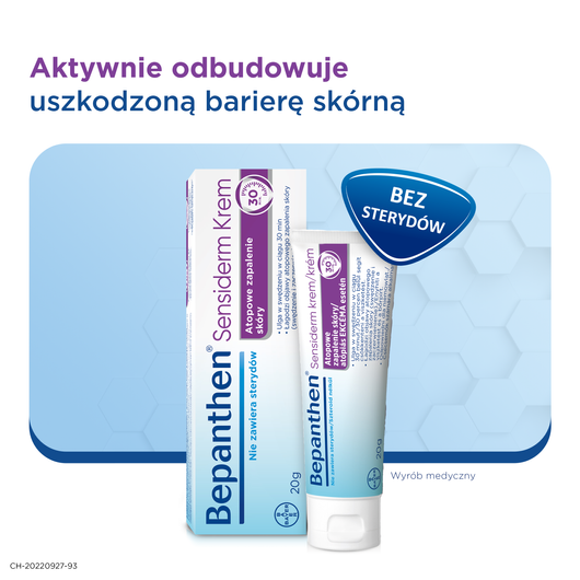 BEPANTHEN SENSIDERM Krem 20 g