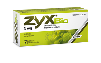 ZYX BIO 5 mg, 7 tabletek powlekanych