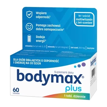 Bodymax Plus tabletki, 60 sztuk