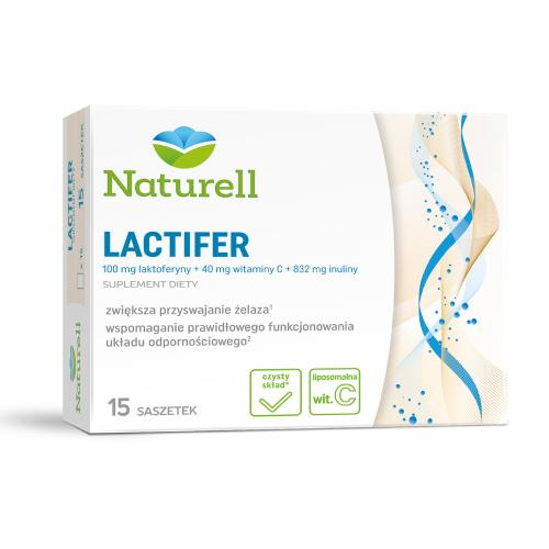 NATURELL Lactifer, 15 saszetek DATA WAŻNOŚCI 31/07/2025