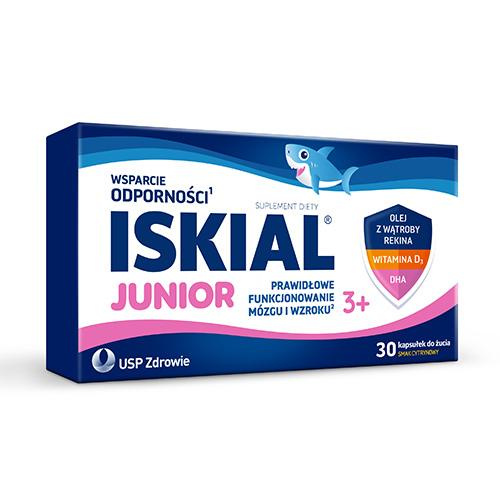 ISKIAL JUNIOR x 30 kapsułek do żucia