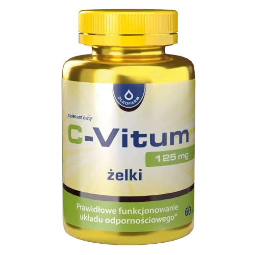 C-Vitum 125 mg Żelki, 60 sztuk