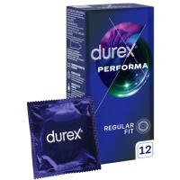 Durex Performa Prezerwatywy dla dłuższego stosunku, 12 sztuk