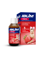 IBUM FORTE zawiesina o smaku truskawkowym 100 g