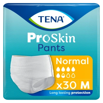 Tena Pants ProSkin Normal Rozmiar M (80-110cm) Majtki Chłonne, 30 sztuk