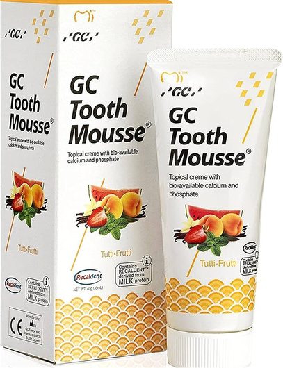 GC Tooth Mousse Płynne szkliwo bez fluoru Tutti-Fruti, 35ml