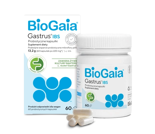 BioGaia Gastrus IBS, 60 kapsułek