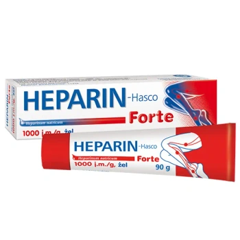 Heparin-Hasco Forte 1000 j.m./g Żel, 90 g