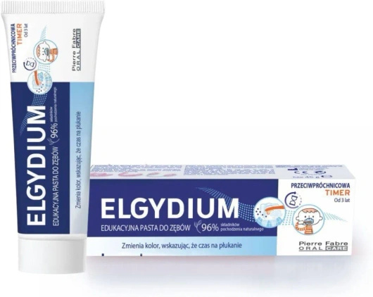 Elgydium Timer Pasta do zębów edukacyjna, 50 ml