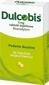 DULCOBIS 5 mg x 20 tabletek dojelitowych