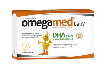 Omegamed Baby kapsułki twist-off, 30 sztuk