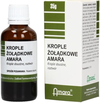 Krople żołądkowe Amara, 35g