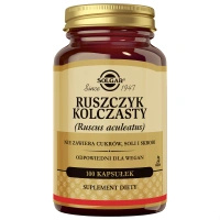 Solgar Ruszczyk kolczasty, 100 kapsułek