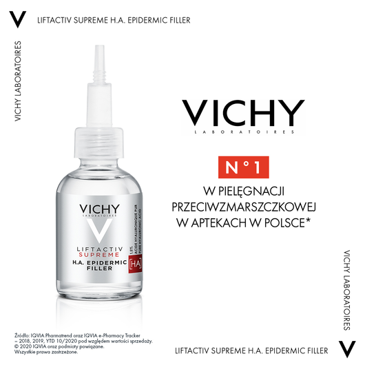 VICHY LiftActiv Supreme H.A. Epidermic Filler serum, 30ml