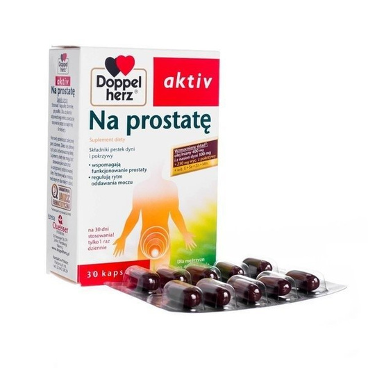 DOPPELHERZ AKTIV Na Prostatę x 30 kapsułek