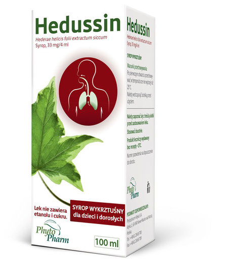 Hedussin syrop 0,033g/4ml 100ml(butelka)