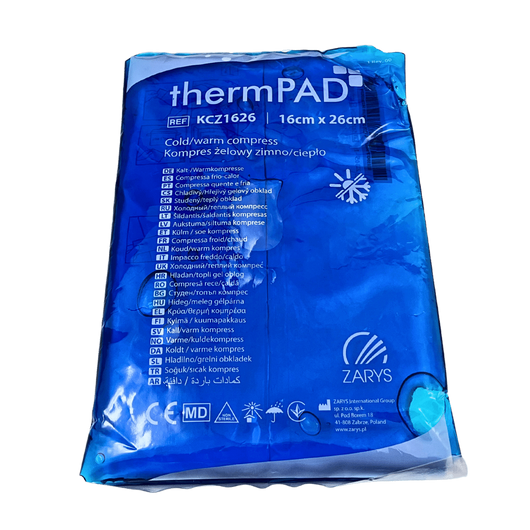 ThermPAD kompres żelowy zimno–ciepło z pokrowcem 16 × 26 cm