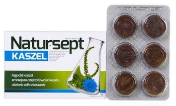 NATUR-SEPT KASZEL x 18 pastylek do ssania
