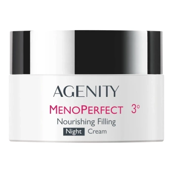 Agenity MenoPerfect 3⁰ Odżywczy krem wypełniający na noc, 50 ml