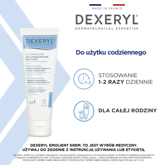 Dexeryl Krem Emolient, 250 g