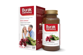 Burak czerwony, 120 tabletek