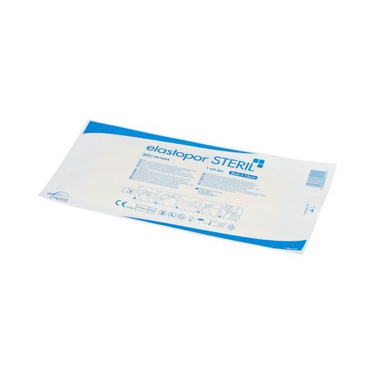 Elastopor Steril Opatrunek włókninowy samoprzylepny z wkładem chłonnym 8 x 15 cm, 30 sztuk