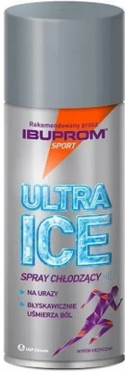  IBUPROM SPORT ULTRA ICE SPRAY CHŁODZĄCY 200 ml