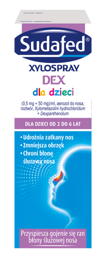 SUDAFED XYLOSPRAY DEX KIDS  aerozol do nosa 10 ml
