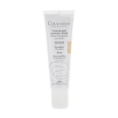 AVENE COUVRANCE Podkład korygujący we fluidzie - porcelanowy 30 ml 