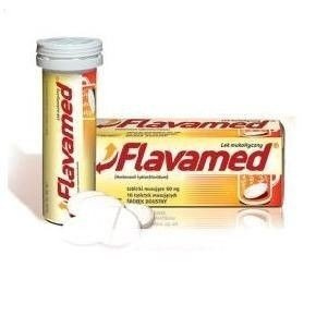 FLAVAMED 60 mg x 10 tabletek musujących