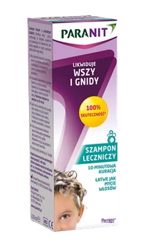 Paranit Szampon leczniczy + grzebień, 200ml