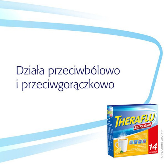 THERAFLU EXTRAGRIP proszek, 14 saszetek