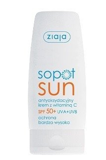 ZIAJA SOPOT SUN SPF50+ Emulsja do opalania, 125ml