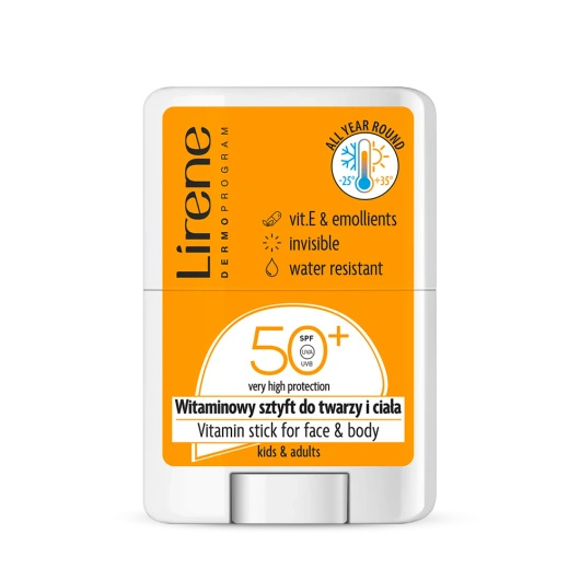 Lirene Sun Witaminowy Sztyft do twarzy i ciała, 15 g