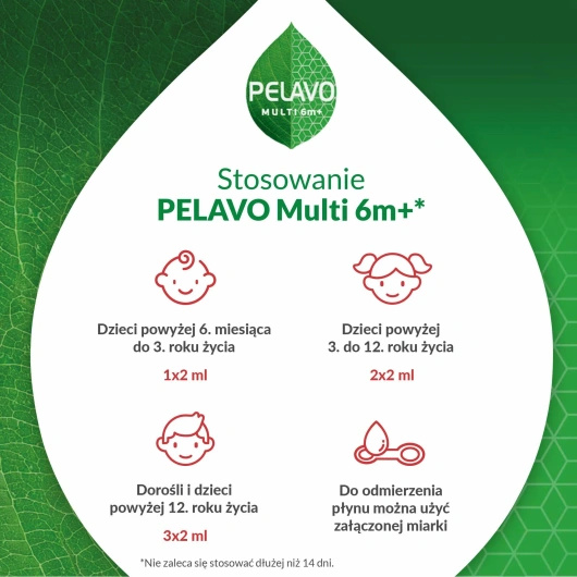 Pelavo Multi 6m+ krople, 20 ml