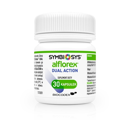 Symbiosys Alflorex Dual Action, 30 kapsułek