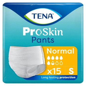 Tena Pants ProSkin Normal Rozmar S (65-85cm) Majtki chłonne, 15 sztuk