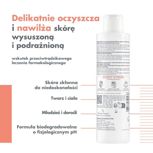 AVENE CLEANANCE Hydra Oczyszczający krem łagodzący, 200ml
