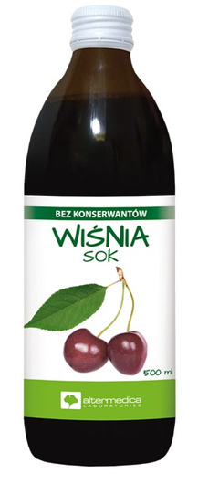 Altermedica Wiśnia sok, 500 ml