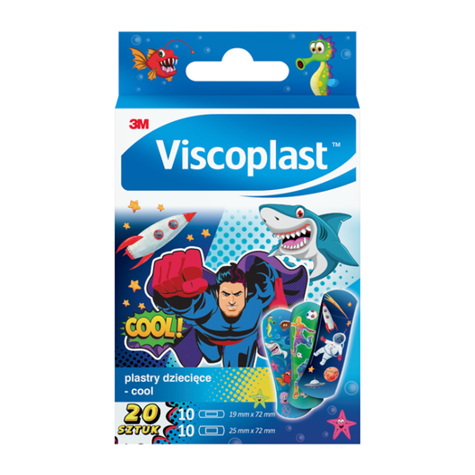 VISCOPLAST COOL plastry x 20 sztuk