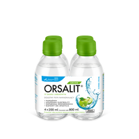 Orsalit Drink smak jabłkowy  płyn doustny 4x200ml