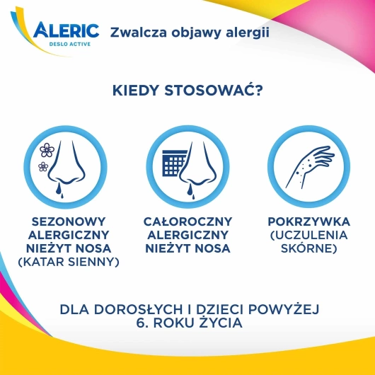 ALERIC DESLO ACTIVE 2,5 mg x 10 tabletek